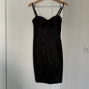 Black dress - corset style